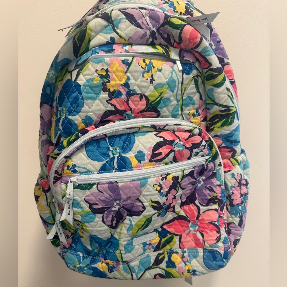 Vera Bradley Multicolor Floral Backpack